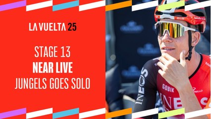Jungels Breaks Away Solo on Stage 13 of La Vuelta 2025 🚴‍♂️