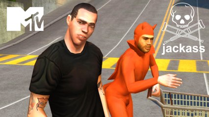 Jackass: The Game All Cutscenes | Game Movie (PS2)