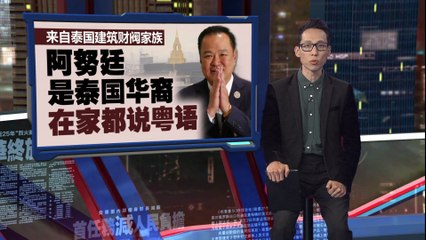于泰国下议院获过半票数   阿努廷当选泰国第32任首相