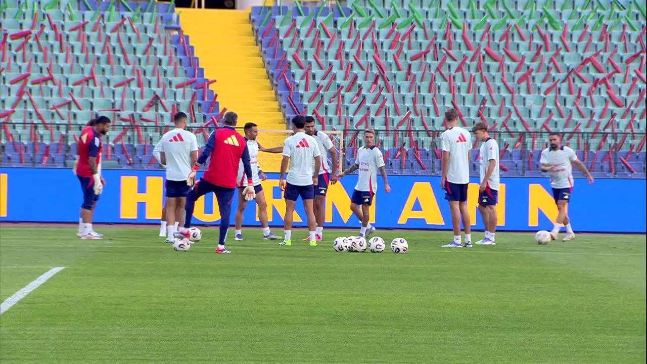 Spain preparing for Bulgaria world cup qualifier