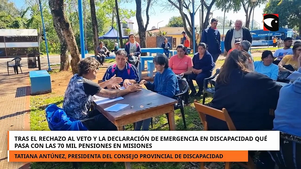 Tras el rechazo al veto y la declaración de emergencia en discapacidad ¿Qué pasa con las 70 mil pensiones en Misiones?