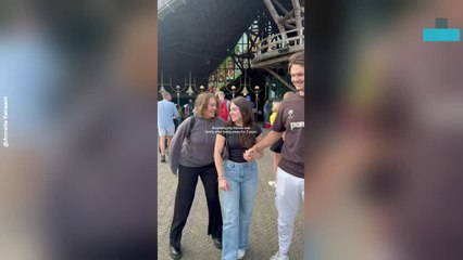 Woman Reunited With Family After Two Years Away