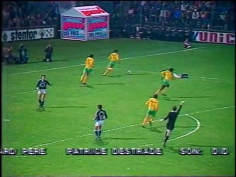 NANTES - BORDEAUX - 1983 - SAISON 1982/1983 -