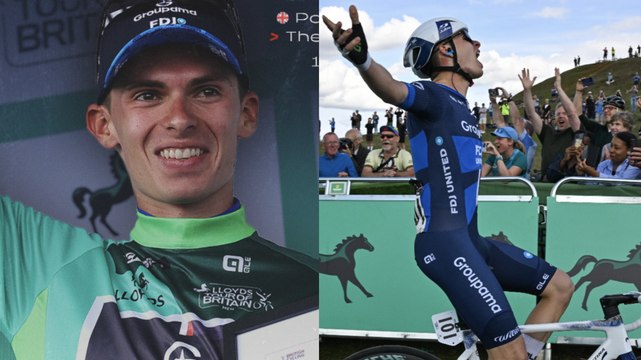 Lloyds Tour of Britain 2025 - Romain Grégoire : Du tableau noir, il n'y a quand même pas n'importe qui derrière...