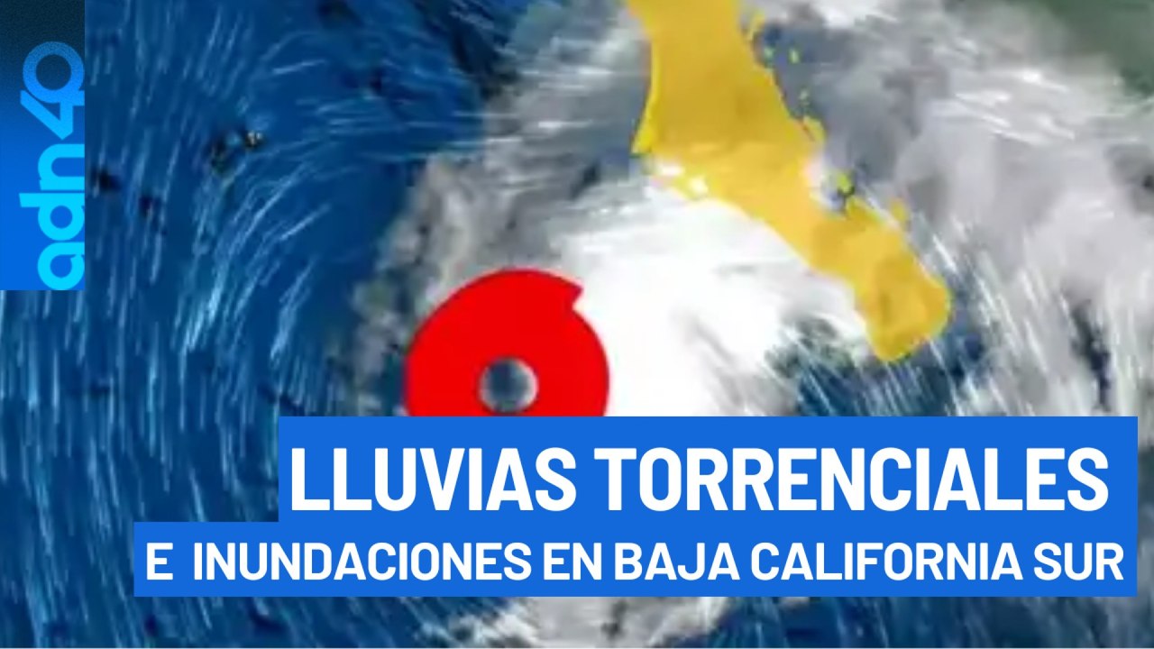 De huracán a tormenta tropical. Lorena deja estragos en el noroeste de México