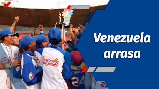 Deportes VTV | Venezuela se coronó campeona en el Panamericano de Béisbol U15