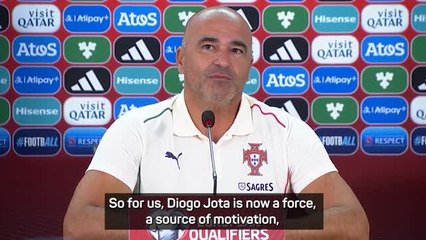 Jota is 'a source of motivation' for Portugal – Martinez