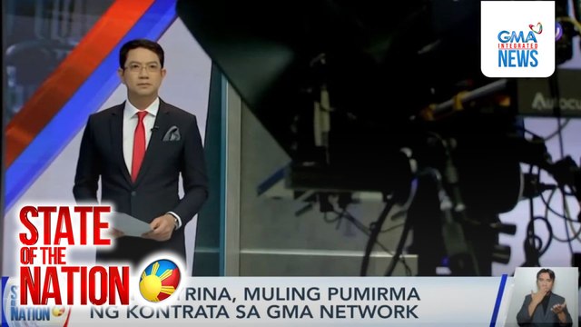 Ivan Mayrina, muling pumirma ng kontrata sa GMA Network | SONA