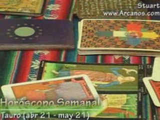 Horoscopo Tauro 18 al 24 de mayo 2008 - Tarot