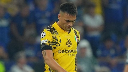 Lautaro Martínez habla sobre la derrota en la final de la Champions