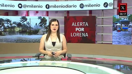 Huracán ‘Lorena’ azota Baja California como categoría 1; causa inundaciones y estragos