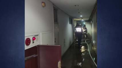 경기 성남시 금곡동 오피스텔 불...80여 명 대피 / YTN