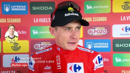 La Vuelta 2025 - Jonas Vingegaard : "Je suis un peu désolé pour mes coéquipiers, Almeida mérite la victoire mais..."