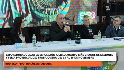 Se presentó oficialmente la Expo Eldorado 2025