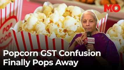 Popcorn GST confusion finally pops away