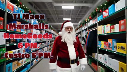 Christmas Eve Store Open! Santa's Last-Minute Shopping & Open Late Hours Guide