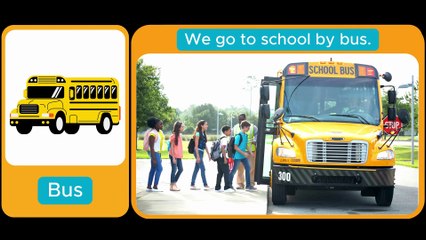 14 Means of Transportation in English for Kids 🚗🚲✈️ | Learn Easy English Vocabulary for Children #LearnEnglish #EnglishForKids #TransportationVocabulary
