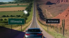 Illinois to Arizona Car Shipping