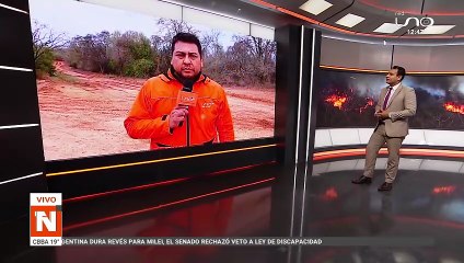 ROBORÉ: COMBATIRÁN INCENDIOS POR AIRE
