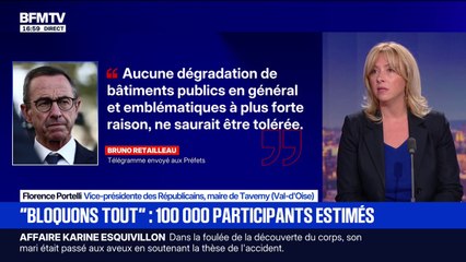 "Bloquons tout": "Vous allez bloquer un pays qui est déjà bloqué", dénonce Florence Portelli, vice-présidente des Républicains
