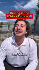 Driving in the US is something else 😂