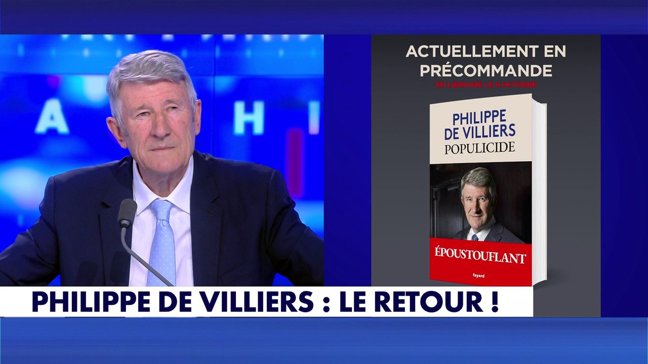 Philippe de Villiers : «Quand on tue un peuple, cela s’appelle un populicide»