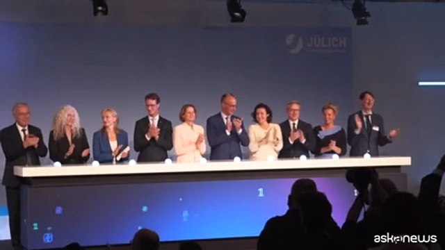 Merz in Germania inaugura Jupiter, supercomputer più veloce d'Europa