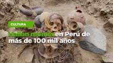 Hallan momia en Perú de más de 100 mil años