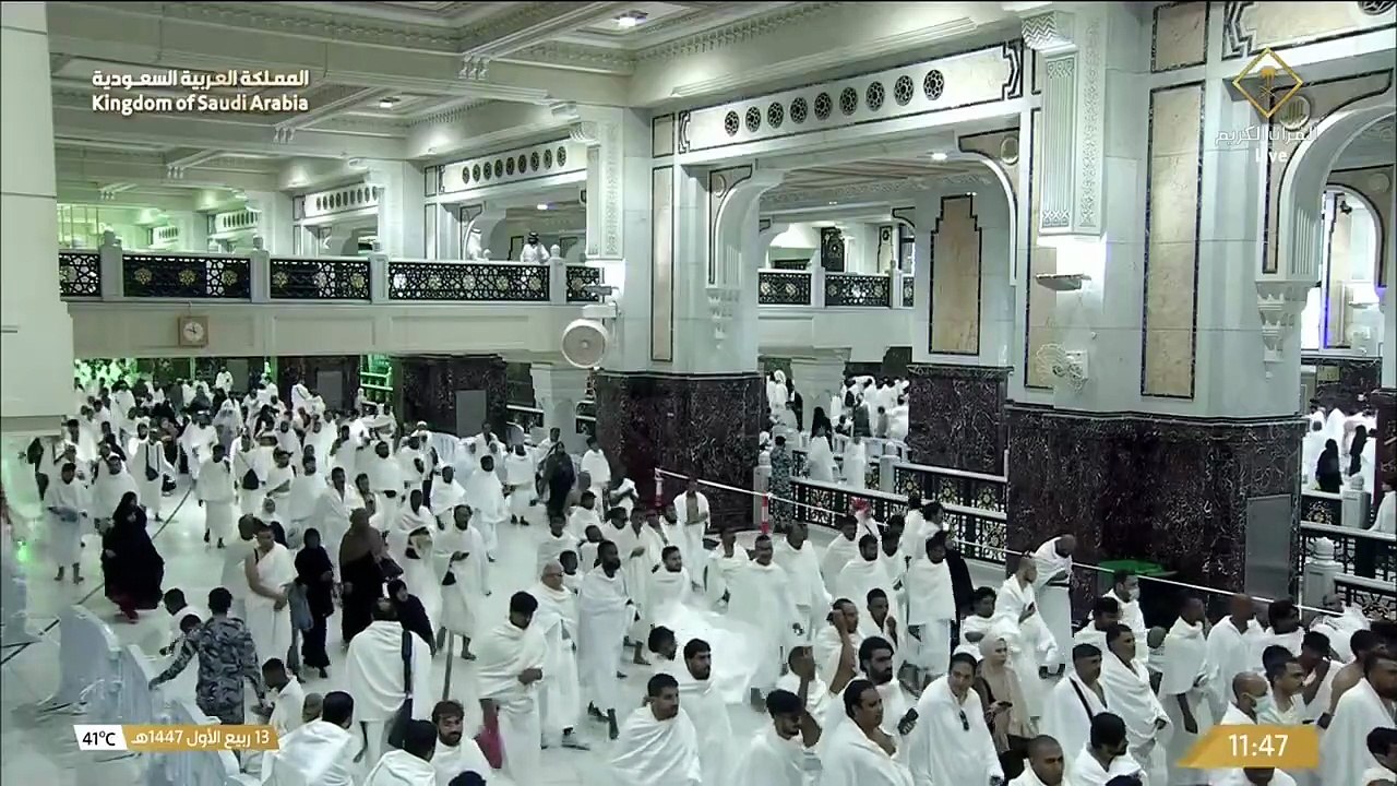 صلاة وخطبة الجمعة 13 ربيع الأول 1447 هـ من المسجد الحرام _ الشيخ بندر بن عبد العزيز بليلة