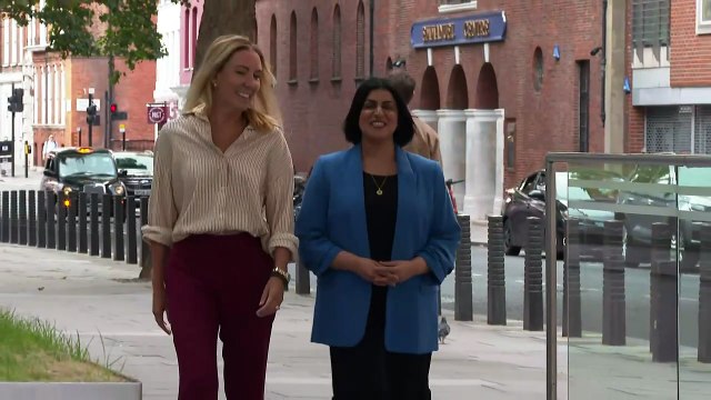 Shabana Mahmood arrives at the Home Office
