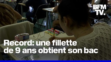 Un record battu pendant le bac 2025: une fille de 9 ans devient la plus jeune bachelière de France