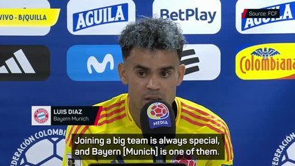 Diaz ecstatic at start to life at Bayern