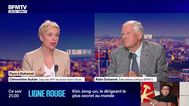 Crise politique: Je suis convaincue que seule la gauche est en situation de débloquer le pays , assure Clémentine Autain, députée NFP de Seine-Saint-Denis