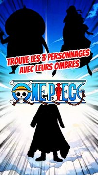 Trouve les 3 personnages de ONE PIECE avec leurs ombres FEAT Raizen TOME 1 !!!