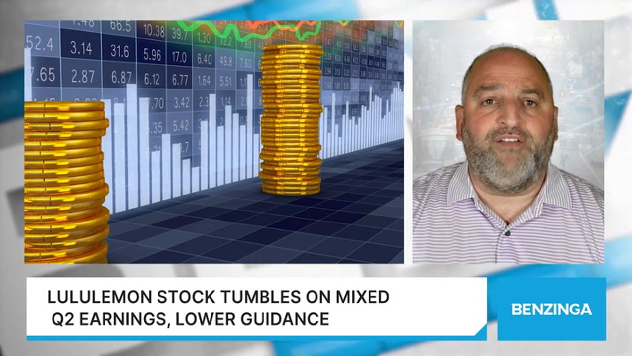 Lululemon Stock Tumbles On Mixed Q2 Earnings, Lower Guidance