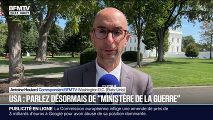 "Être offensifs": Donald Trump renomme le ministère de la Défense en "ministère de la Guerre"