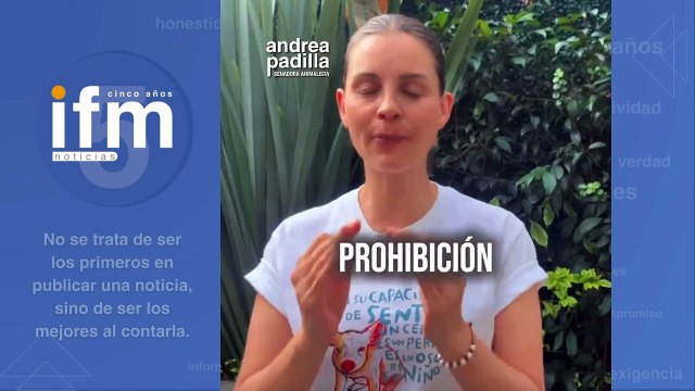La senadora Andrea Padilla Villarraga, celebró el fallo de la Corte sobre la prohibición de corridas