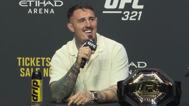 UFC 321 - Aspinall : "Il n'y avait personne d’autre à combattre !"