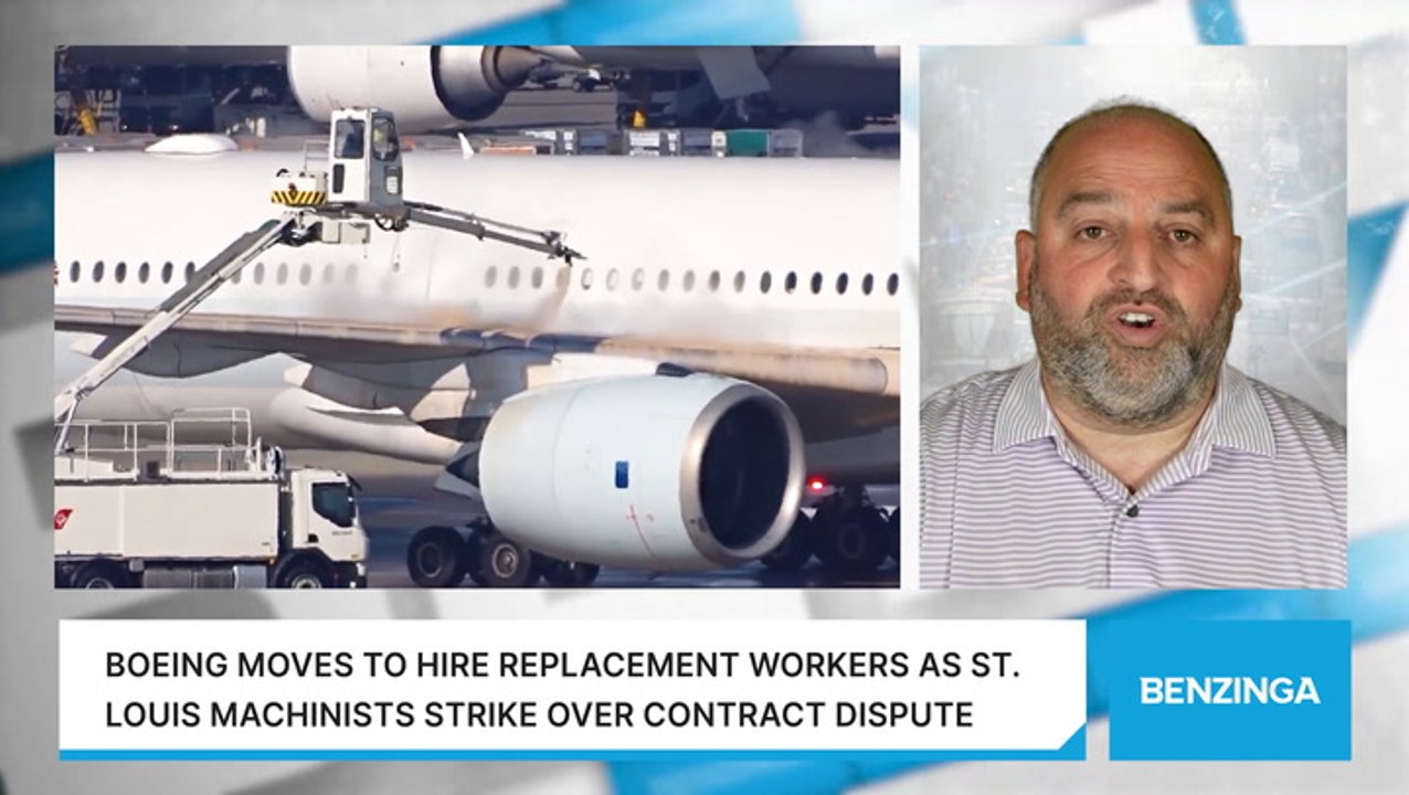Boeing Moves To Hire Replacement Workers As St. Louis Machinists Strike Over Contract Dispute
