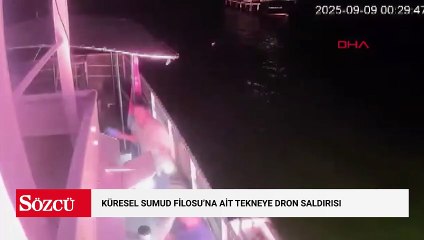Küresel Sumud Filosu'na ait tekneye dron saldırısı