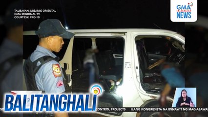 Driver at pasahero ng isang van, patay sa pamamaril; 1, sugatan | Balitanghali