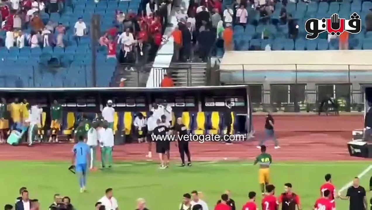 وصله حديث جانبيه بين حسام حسن ومدرب إثيوبيا بعد المباراة