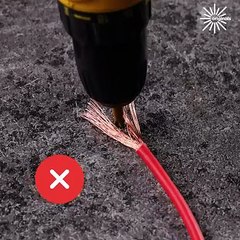The right way to staple electrical wires! 🔧🔌