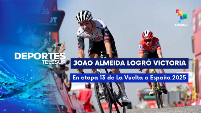 Joao Almeida se llevó la Victoria en La Vuelta a España 2025 DEPORTES TELESUR 05-09-2025
