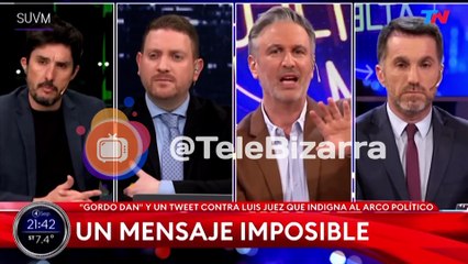 Un periodista de TN dijo una burrada al aire y Larry de Clay lo ubicó en vivo