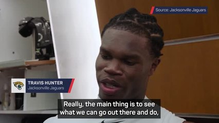 Hunter locked in and 'ready to play' ahead of NFL debut