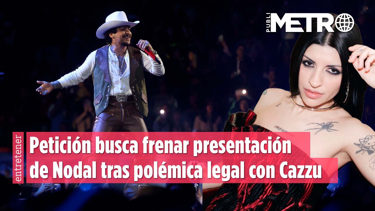 Colectivos feministas reúnen firmas para cancelar concierto de Nodal el 15 de septiembre