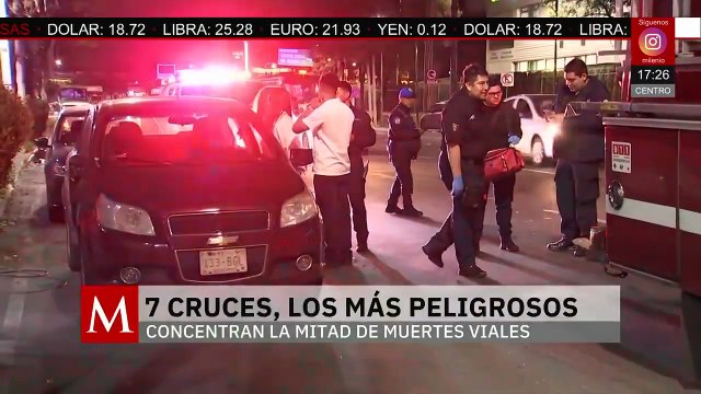 ¿Cuáles son los 7 cruces más peligrosos en Ciudad de México?