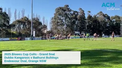 Dubbo Roos win the 2025 Blowes Cup Colts grand final