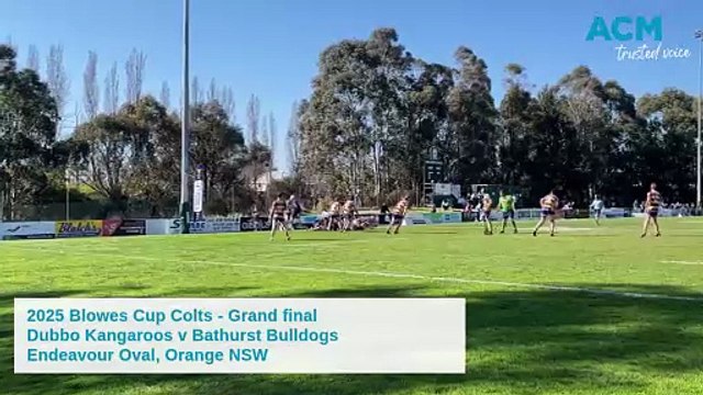 Dubbo Roos win the 2025 Blowes Cup Colts grand final